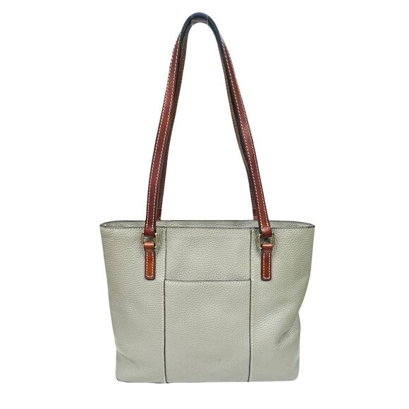 Dooney & Bourke Pebble Grain Small Lexington Shopper Tote - 10” x 12” x 3.5” - Picture 9 of 12